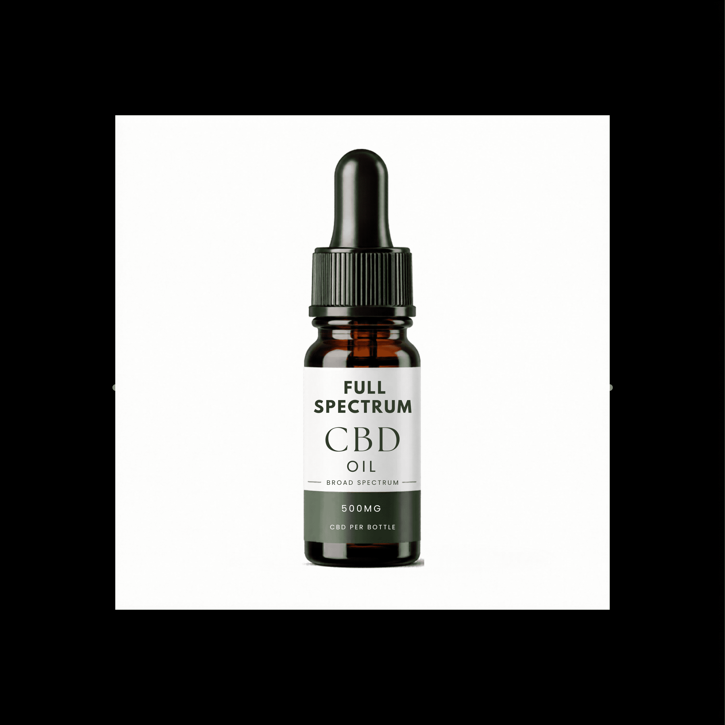 Full Spectrum CBD Oil 30ml dropper bottle by GreenPulse
