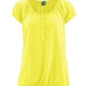 Citrus hemp blouse by HempAge, organic cotton