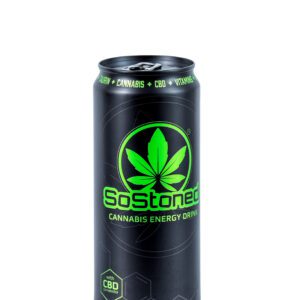 SoStoned cannabis energy drink 330ml can