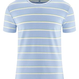 Striped hemp t-shirt made from hemp and organic cotton, Normal Fit, men's casual wear