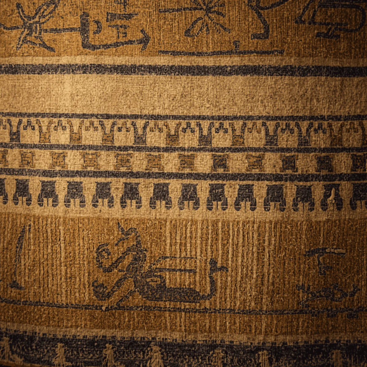 Ancient Egyptian woven hemp textile