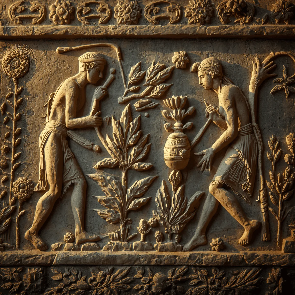 Mediterranean hemp exhibit