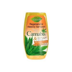 Bione Cosmetics Cannabis hair shampoo in a 260 ml bottle