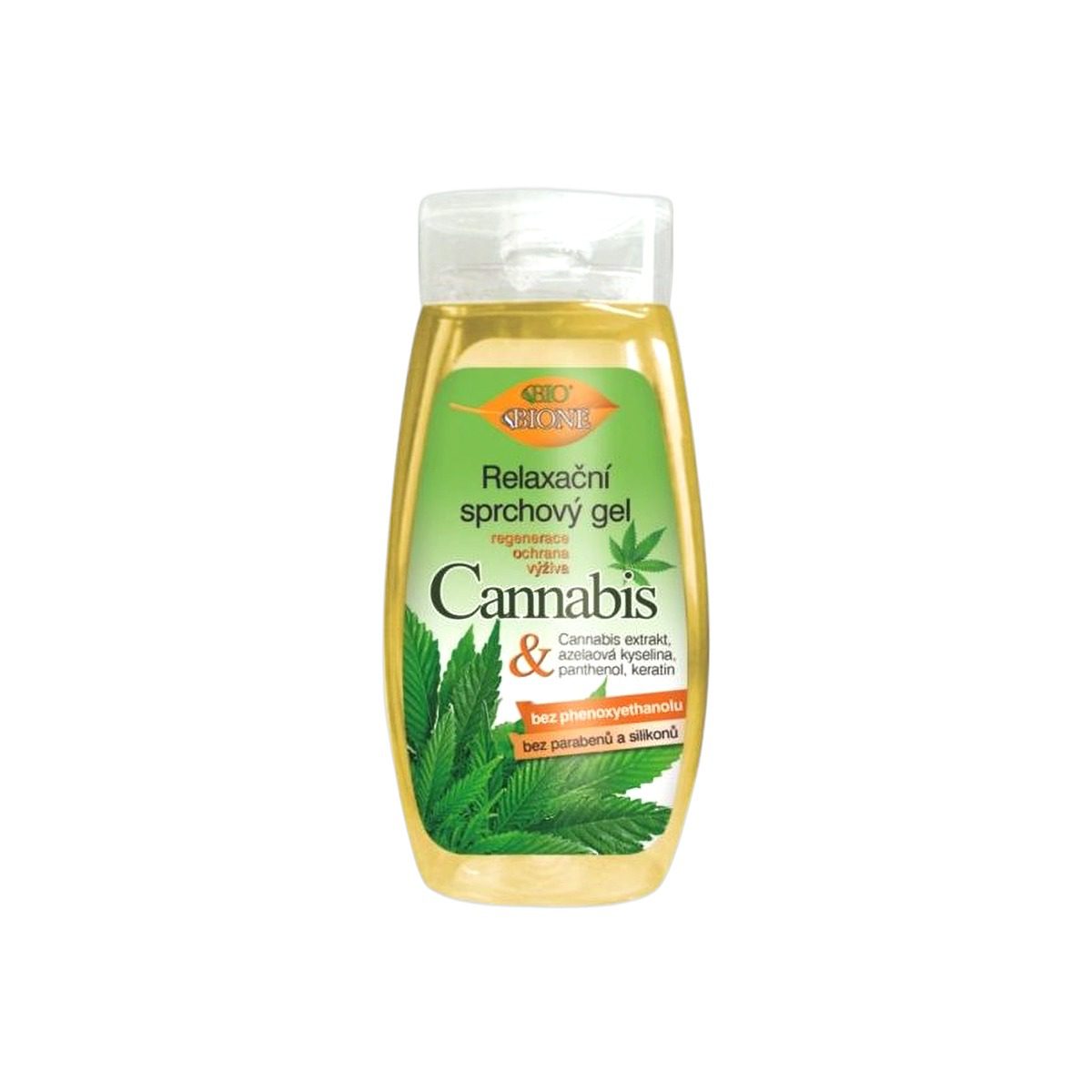 Sprchový gel Bione Cannabis v lahvi 260 ml