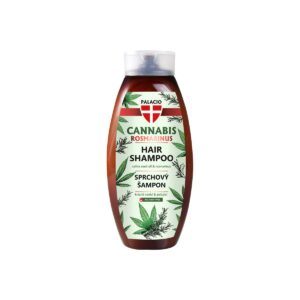 Šampon Palacio Cannabis Rosmarinus s rozmarýnem, hnědá lahev 500 ml